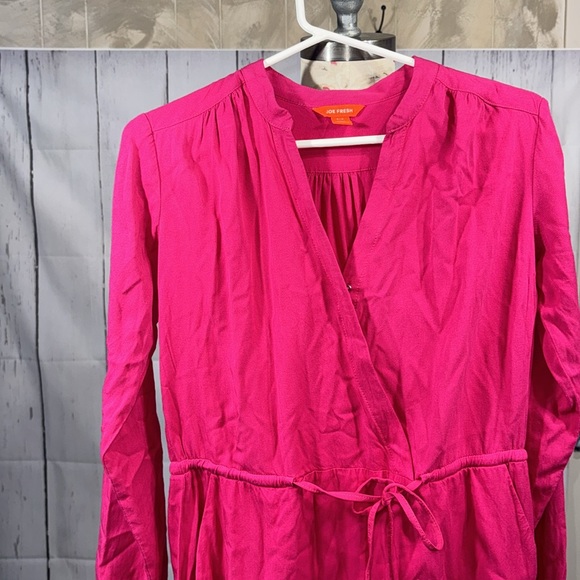 Joe fresh pink dress, 100% rayon - Picture 2 of 8